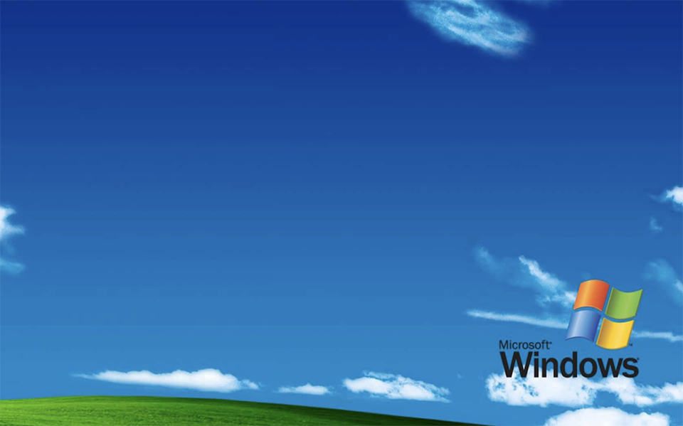 Windows XP default screen saver